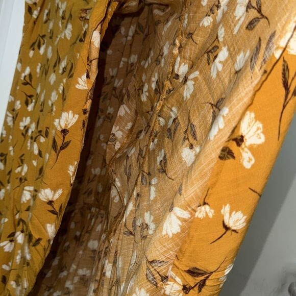 Sonoma womens Wrap Ruffle Maxi/Midi Hi-Low floral Skirt 4X NWT - Picture 8 of 10